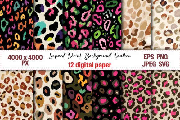 12 Leopard Print Background Patterns to Elevate Your Creative Projects