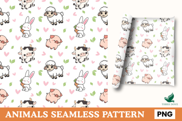 Animal Seamless Pattern - 014: A Versatile Digital Resource for Creative Projects