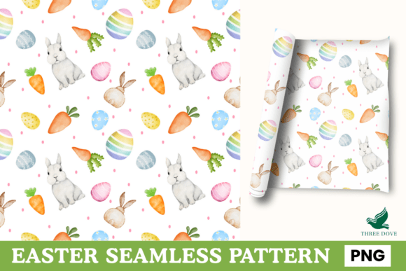 Easter Seamless Pattern - 01