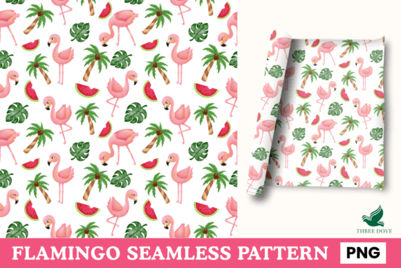 Flamingo Seamless Pattern - 09: A Creative Tool for Everyone