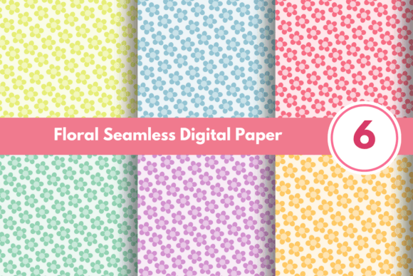 Floral Seamless Digital Paper: A Versatile Design Tool
